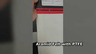 PTFE ile lamine edilmiş 160gsm Aramid Keçe