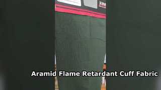 Aramid Alev Geciktirici Manşet Kumaşı