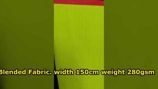 Karışımlı Kumaş. genişlik 150cm ağırlık 280gsm 60% modakrilik+38%pamuk +2%anti statik