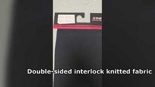 Çift Taraflı İnterlok Örme Kumaş (%10 PSA + %90 Meta-Aramid, 350gsm, 150cm)