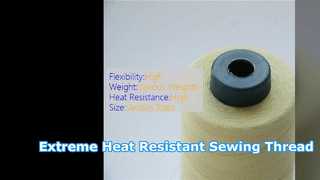 Aramid Sewing Thread Heat and UV Resistant Industrial Grade