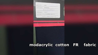 modakrilik pamuklu FR kumaş
