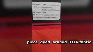 parça boyalı aramid IIIA kumaş