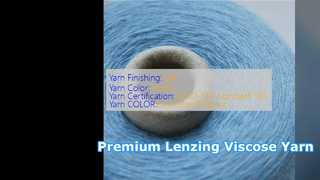 Yüksek Performanslı Tekstiller için Premium Lenzing Viskon İplik