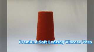 Yumuşak Dayanıklı Tekstiller için Premium Lenzing Viskon İplik