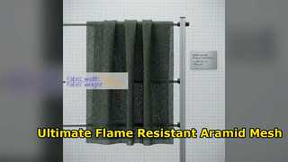 600D Para Aramid Mesh Aleve Dayanıklı Koruyucu Kumaş