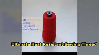 Para Aramid Dikiş İpliği Isıya Dayanıklı Endüstriyel Mukavemet