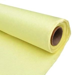 Yüksek Mukavemetli 3000D 400g Para Aramid Kevlar Kumaş Sarı
