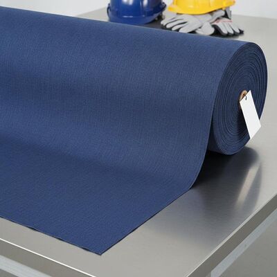 5. Seviye Renk Dayanıklılığı Meta Aramid Kumaş Endüstriyel Güvenlik Uygulamaları İçin Twill Tarzı Dokunmuş Koruyucu Giysi Malzemesi