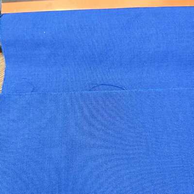 Petrokimyasal Yaz Güvenlik Giysileri için 160gm Parlak Mavi Antistik Meta Aramid Kumaş