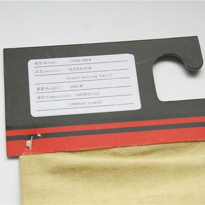 Kesilmeye ve Yangına Dayanıklı Para Aramid Örme Kumaş 0.8mm Kalınlık