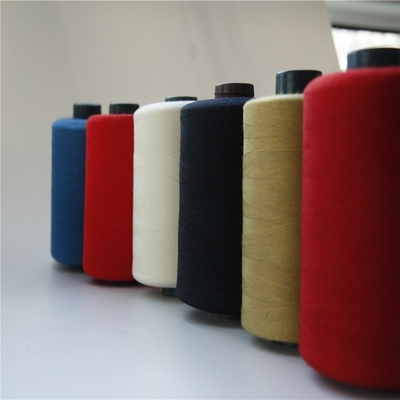 Yangınla mücadele kıyafetleri için meta aramid dikiş ipliği ısı yalıtım ipliği