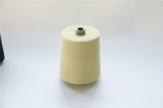 Kesilmeye Dayanıklı Eldivenler İçin 66TEX Para Aramid Elyaf İplik Ham Sarı Ne18/2