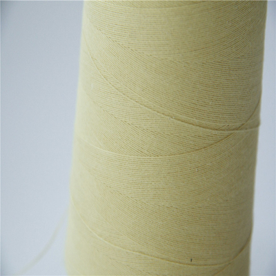 Yüksek Kopma Dayanımlı TEX 60 Düşük Tutuşma Özelliğine Sahip Para Aramid Dikiş İpliği