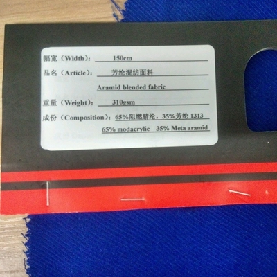 Muhtelif Renklerde Düşük Çekme Viskon Ve Aramid Kumaş