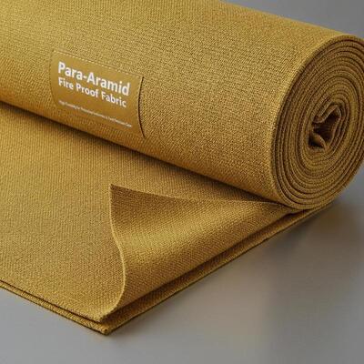 Para Aramid Kumaş Ateş Dayanıklı Kumaş Yüksek Esneklik Sağlayan Koruyucu Üniformalar ve Sıcaklığa Dirençli Cihazlar için Uygun