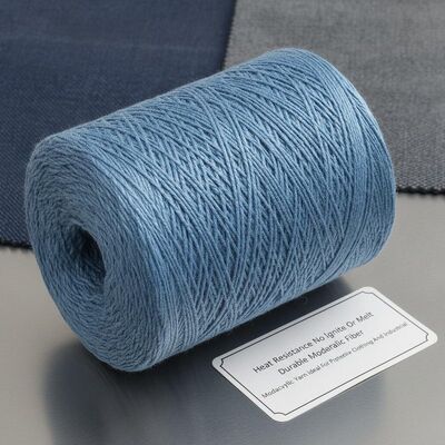 Sıcaklığa dayanıklı, yanmaz veya ermez, dayanıklı Modacrylic Fiber Modacrylic iplik, koruyucu giyim ve endüstriyel için idealdir.
