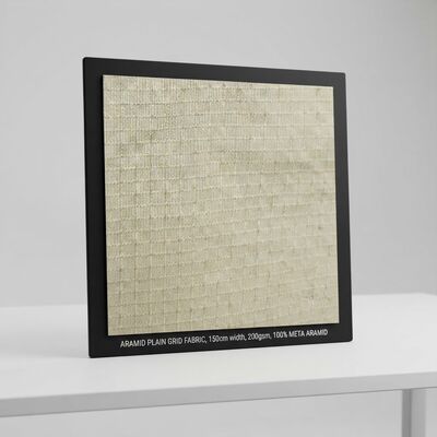 Aramid düz ızgara kumaşı