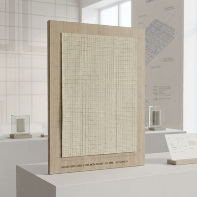 Aramid düz ızgara kumaşı