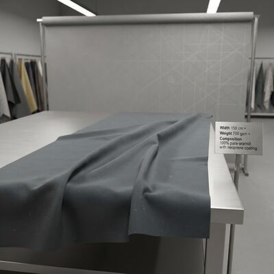 Neopren kaplamalı para-aramid kumaş