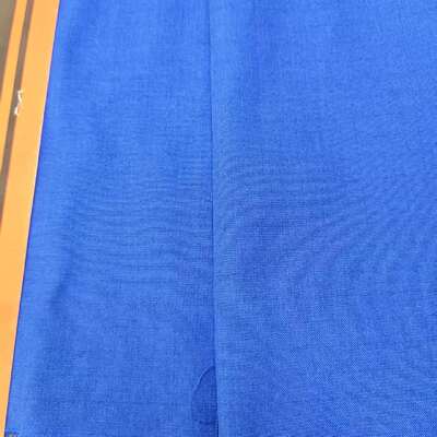 Petrokimyasal Yaz Güvenlik Giysileri için 160gm Parlak Mavi Antistik Meta Aramid Kumaş