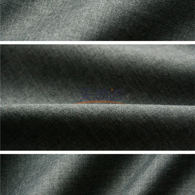 Yangın Söndürme Giyim Astarı İçin Meta Aramid Elyaf Kumaş 120gsm Gri