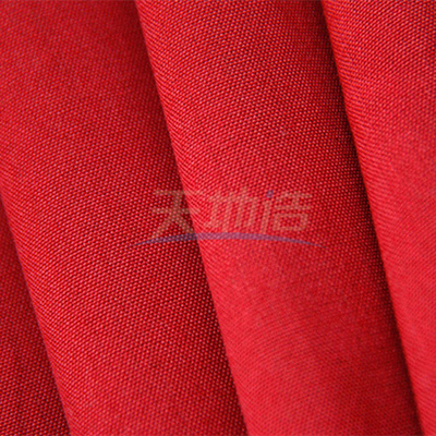 Koruyucu Giysiler İçin Kırmızı Aramid Viskon Kumaş 240gsm