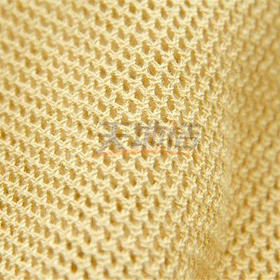 Takviyeli İskelet İçin% 100 Filament Para Aramid Örgü Kumaş Ham Sarı