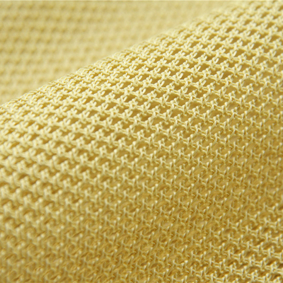 Kurşun Geçirmez Kask İçin Ham Sarı Aramid Elyaf Kumaş Para Aramid Örgü
