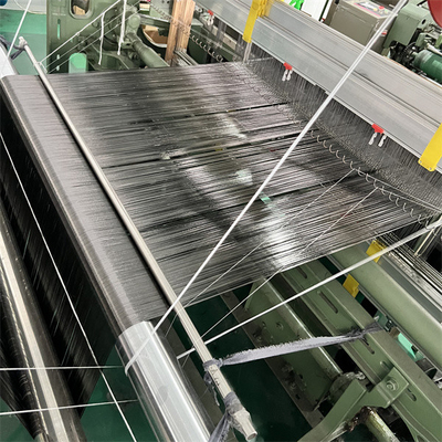 Spor Ekipmanları İçin Karbon Fiber 3K Aramid Fiber Kumaş Siyah