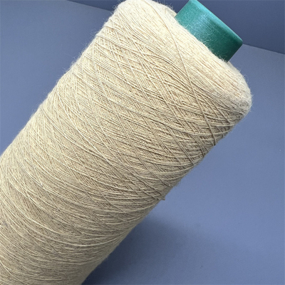 Kesilmeye Dayanıklı Eldivenler İçin 66TEX Para Aramid Elyaf İplik Ham Sarı Ne18/2