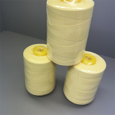 EN469 Para Aramid Dikiş İpliği Yüksek Mukavemetli Ham Sarı
