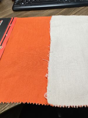 100% Meta-Aramid Çift Taraflı Örme Kumaş 400gsm Termal Koruma İçin Alev Geciktirici